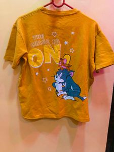 Miss Zara Tom &amp; Jerry Graphic T-Shirt