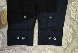 Snitch Men's Black Casual Shirt (Medium)