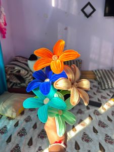 Vibrant Faux Flower Bouquet