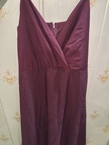 Burgundy Maxi Dress