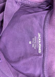 Men's Purple Polo T-Shirt