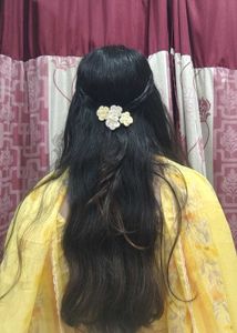 Crochet 🧶 Flower🌼 tik tak Hair pins
