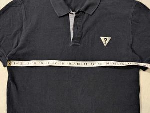 Guess Navy Blue Polo T-Shirt