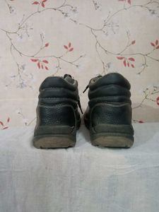 Men's Black Work Boots