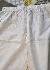 Classic White Palazzo Pants