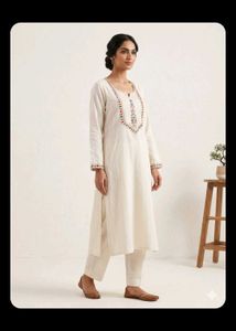Elegant Embroidered Kurta