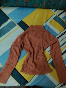 Peach Tunic Top