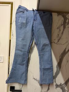 Light blue bootcut Jeans