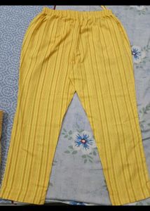 Kurta Set And Marron Pant