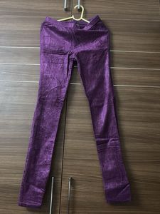 Purple Skinny Pants