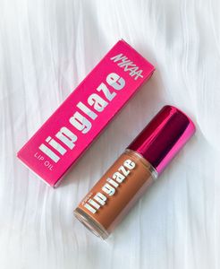 Nykaa Lip Glaze LipOil - Caramel Puddi