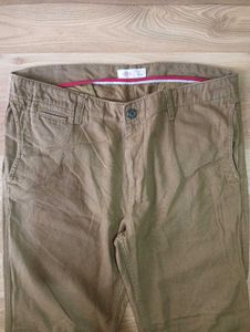 Code Men's Brown Chinos