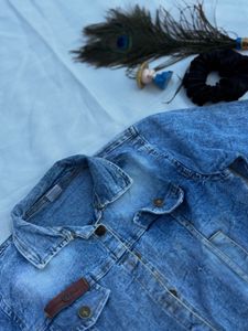 Vintage Washed Denim Jacket