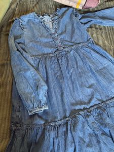 Cute Denim Look Top