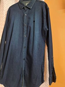Burberry Blue Denim Shirt