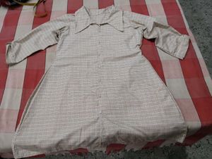 Chic Plaid A-Line Dress