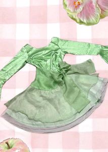 Green Party Dress