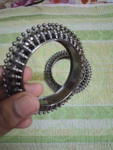 Silver Bangles
