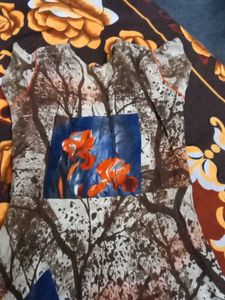 Floral Print Women's Kurta