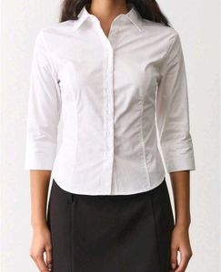 Classic White Collared Shirt
