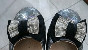 Sparkling Bow Ballerinas