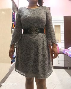 💥30₹ Off Knee Length Skater Full Hand Casual Dres