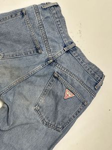 Guess Blue Denim Jeans - Mom Fit Pants