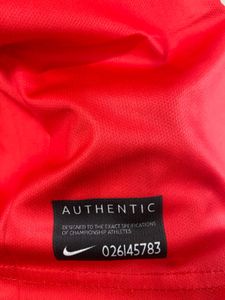 Nike Embroidered Retro Man United Football Jersey
