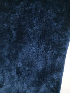 H&amp;M Blue Velvet Tunic Top