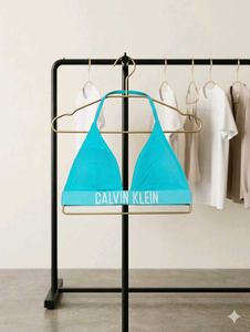 Calvin Klein Blue Sports Bra