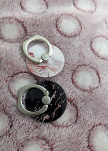 Pop Sockets For Mobiles (Pink&Black)