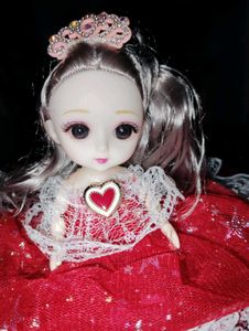 Sparkly Princess Doll with Crown