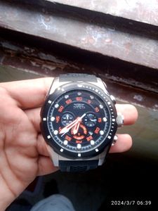 INVICTA CHORONOGRAPH WATCH.