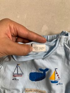 Baby Boy Set Of Three Knicker And Tshirt From NEXT