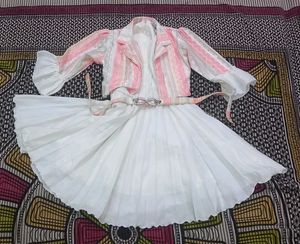 Elegant White Kurta Set with Jacket