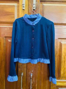 Cute Ruffle Cardigan