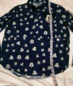 Disney Mickey Mouse Print Shirt