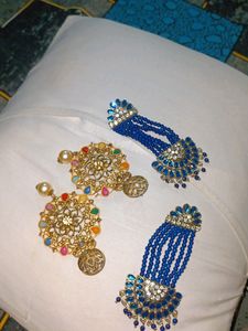 Earings...New. .only Once Wearing ..No Bargaining