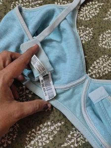 Light Blue Everyday clovia bra