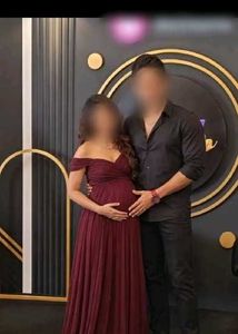 Elegant Maternity Gown