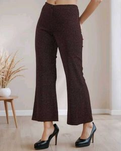 SHEIN Sparkling Wide Leg Pants