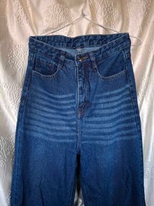 Trendy Wide Leg Jeans
