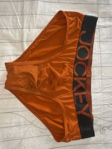 Jockey Men's Orange Briefs