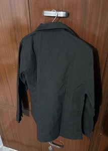 Classic Black Button-Up Shirt