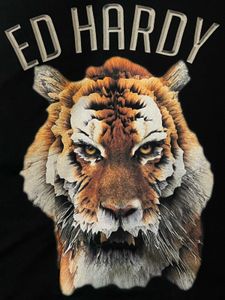 Ed Hardy Tiger Graphic T-Shirt
