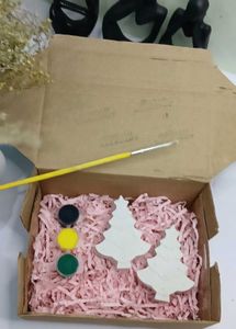 DIY Christmas Tree colouring Craft Kit