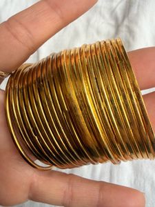 Set of Gold Bangles