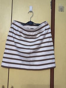 Striped Mini Skirt