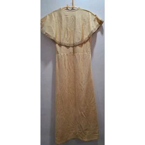 Elegant Yellow Dress