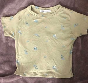 ✧˚ ⋆｡˚ Zara Baby Tee